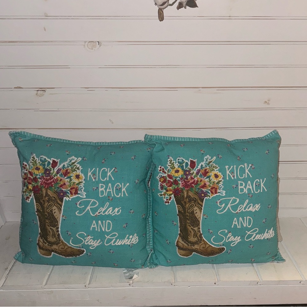 Pioneer Woman throw pillows